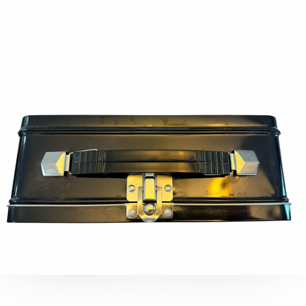 The Beatles Black Abbey Road Tin Case/Lunchbox - Picture 2 of 7